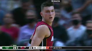 2021.10.22 Heat vs Bucks Tyler Herro Highlights, 27 points, 6 rebs, 5 asts