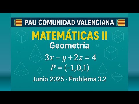 PAU Matemáticas II