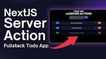 Build a Full Stack CRUD Todo App with Next.js 14, MongoDB, and Prisma