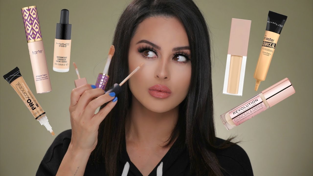 FULL COVERAGE DRUGSTORE & HIGHEND CONCEALERS YouTube