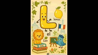 French Alphabet L 🇫🇷 #french #delfexam #delfdalf #certificate #exam #alphabet #learningfrench 🇫🇷👏