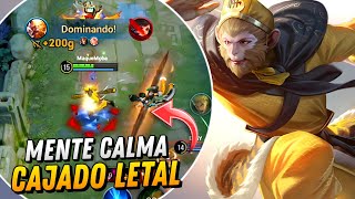 JOGUEI COM A NOVA SKIN DO WUKONG | MONGE VIAJANTE - HONOR OF KINGS