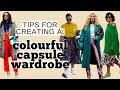 Create a Colourful Capsule Wardrobe 🌈  LOOKBOOK