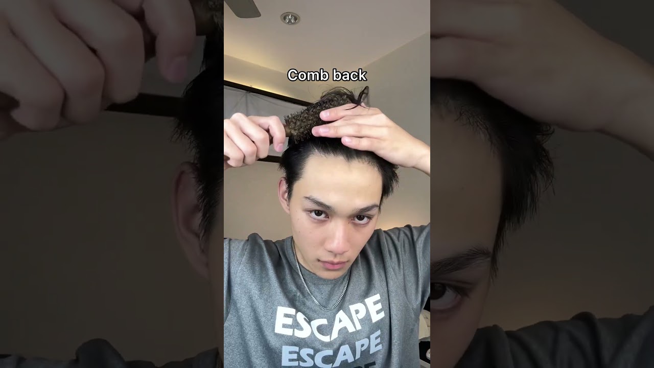 Fix your middle part 💇‍♂️