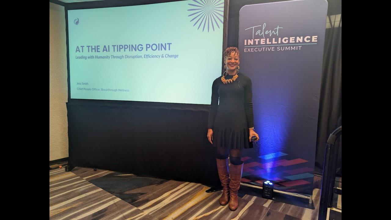 Keynote - At the Tipping Point of AI - Leading with Humanity Through Disruption, Efficiency & Change