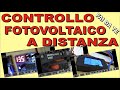 CONTROLLO FOTOVOLTAICO A DISTANZA economico e semplice