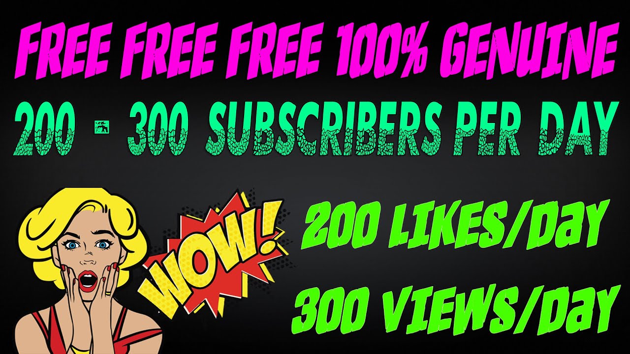 Free YouTube Subscribers Top 7 Best Websites To Get Unlimited