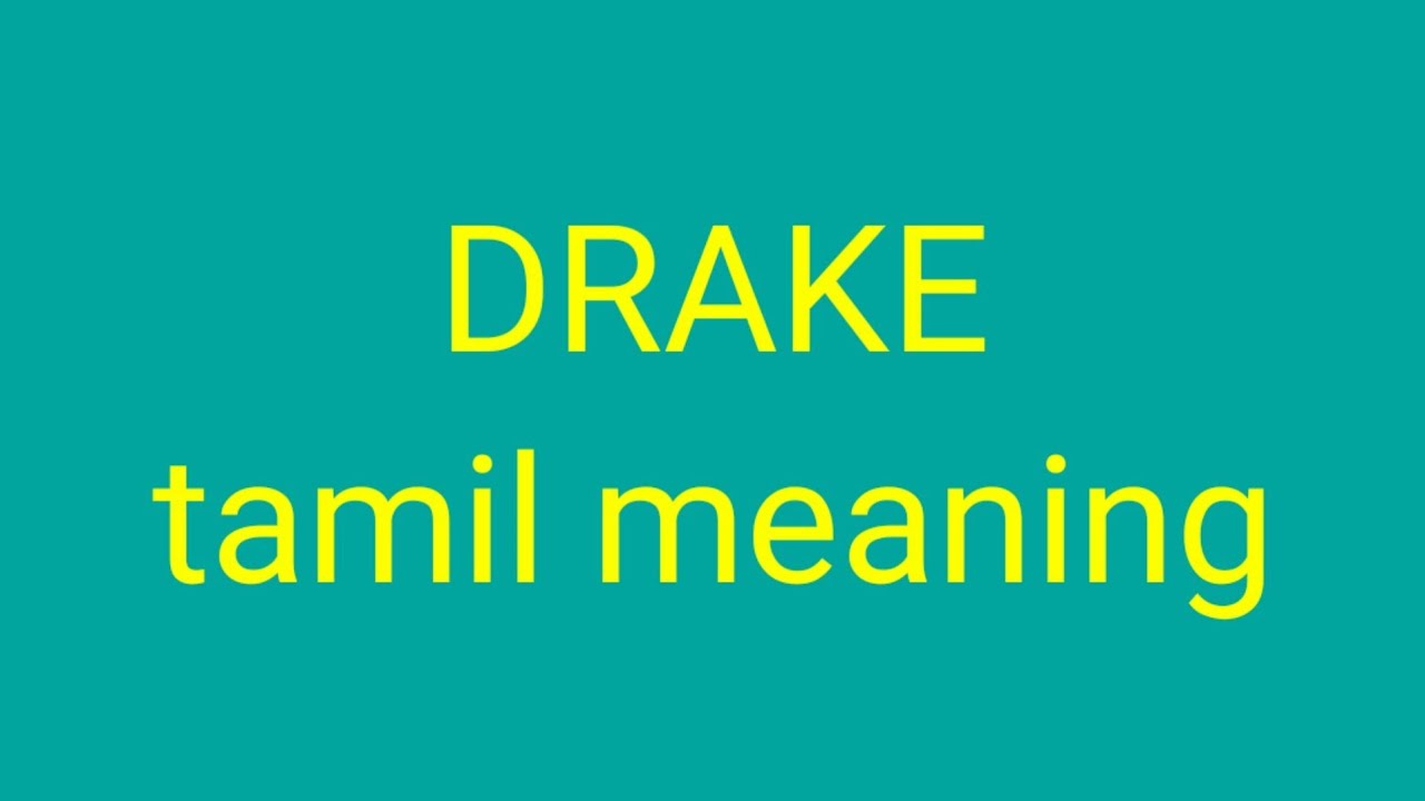 Drake Tamil Meaning Sasikumar Youtube Drake Tamil Meaning Sasikumar Youtube