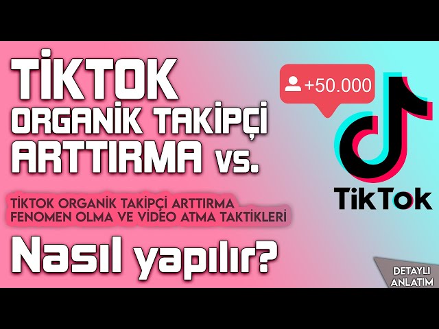 Tiktok organik takipçi arttırma ve takipçi hilesi taktiği nasıl yapılır? 1 YouTube video