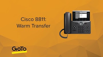 Cisco 8811: Warm Transfer