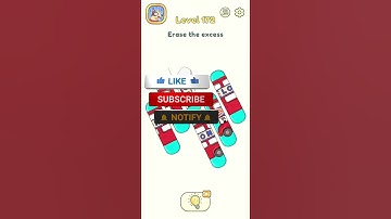 Dop 2 Delete One Part Level 172 Erase The Excess #shorts #youtubeshorts #viralvideo