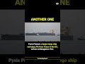 Pyxis Pioneer, a large cargo ship carrying LPG from Texas in the US, arrives at Mangalore Port.