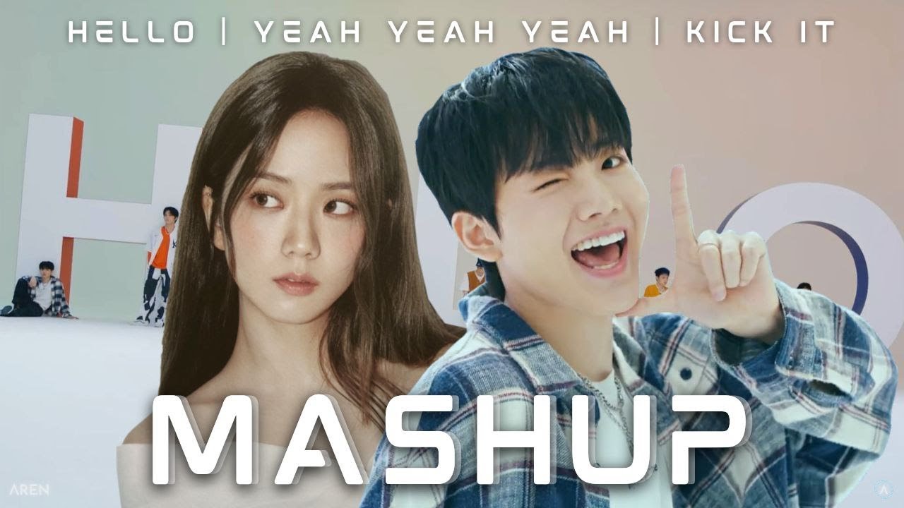 TREASURE & BLACKPINK - HELLO x YEAH YEAH YEAH x KICK IT [MASHUP]︱AREN ...