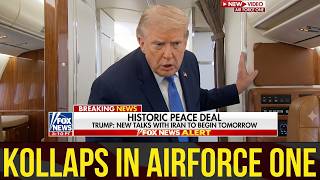 Trump talks himself into a corner: Crazy interview aboard Air Force One!