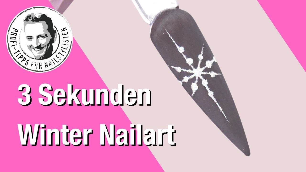Schnelle Winter Nailart für Anfänger