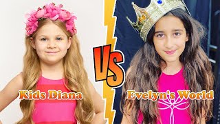 Kids Diana Show VS Evelyn's World Transformation 2024 ★ From Baby To Now