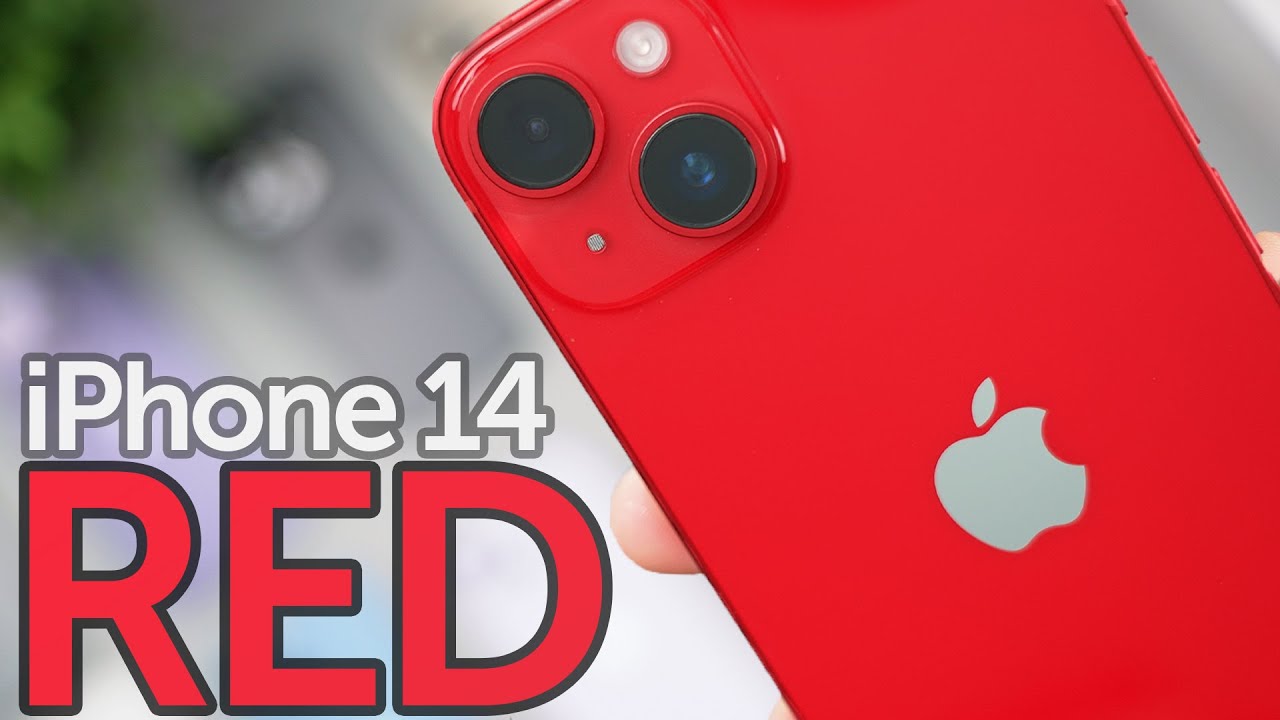 RED iPhone 14 Unboxing & First Impressions!