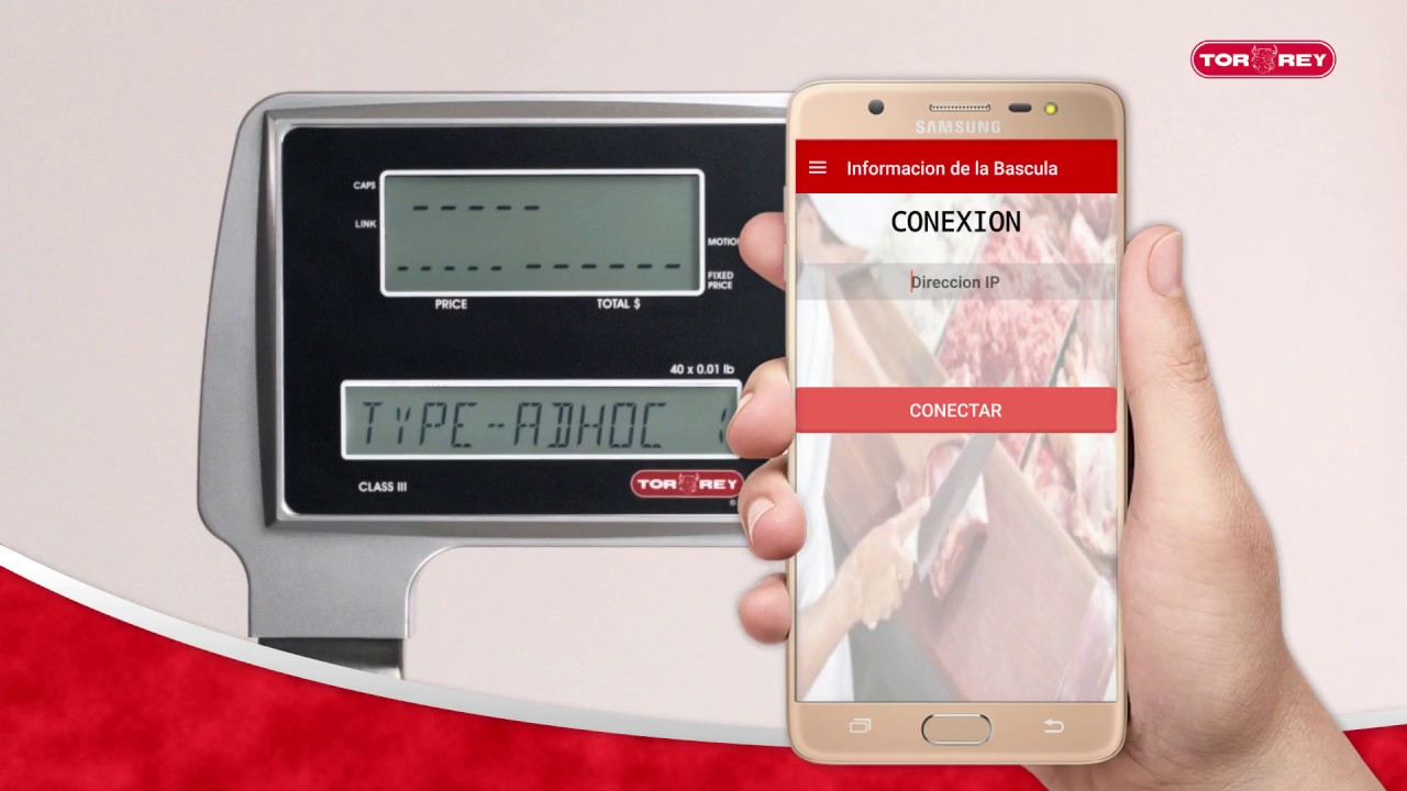 W-Label - How do i connect a phone to the W-Label scale? - YouTube