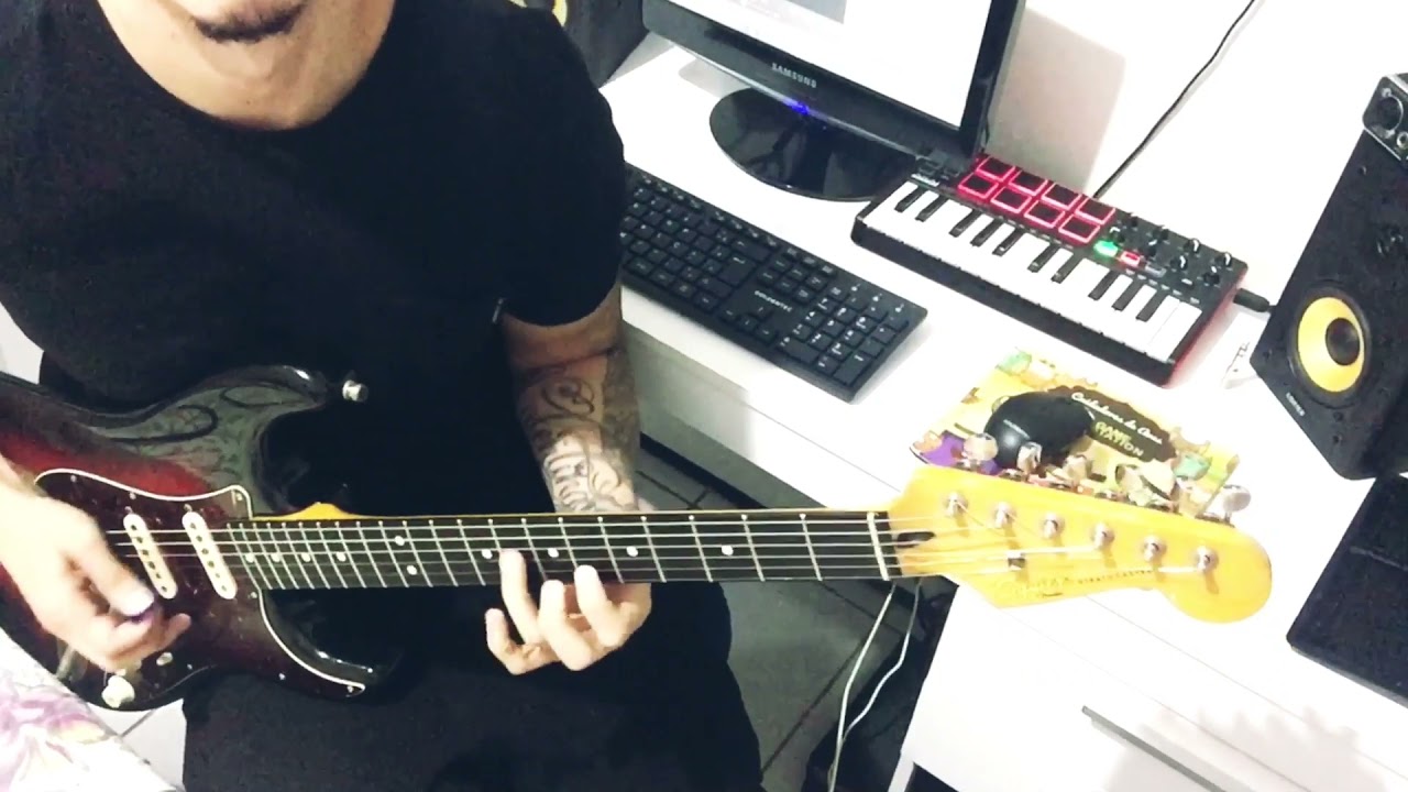 DESTAMPEI - na guitarra 🎸 (Léo Santana)