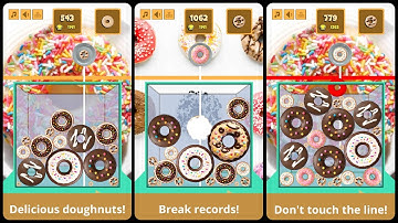 Donuts | Drop and Merge Game Android Gameplay