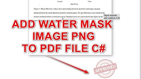 [C#] Add Water Mask Image PNG to PDF File by Position Mouse Click