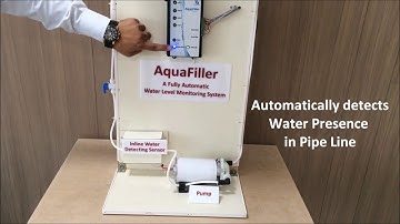 AquaFiller-A Fully Automatic Water Level Monitoring System-Direct Line to Overhead Tank