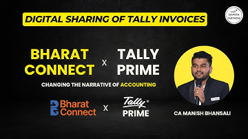 Bharat Connect in TallyPrime - Live Demo