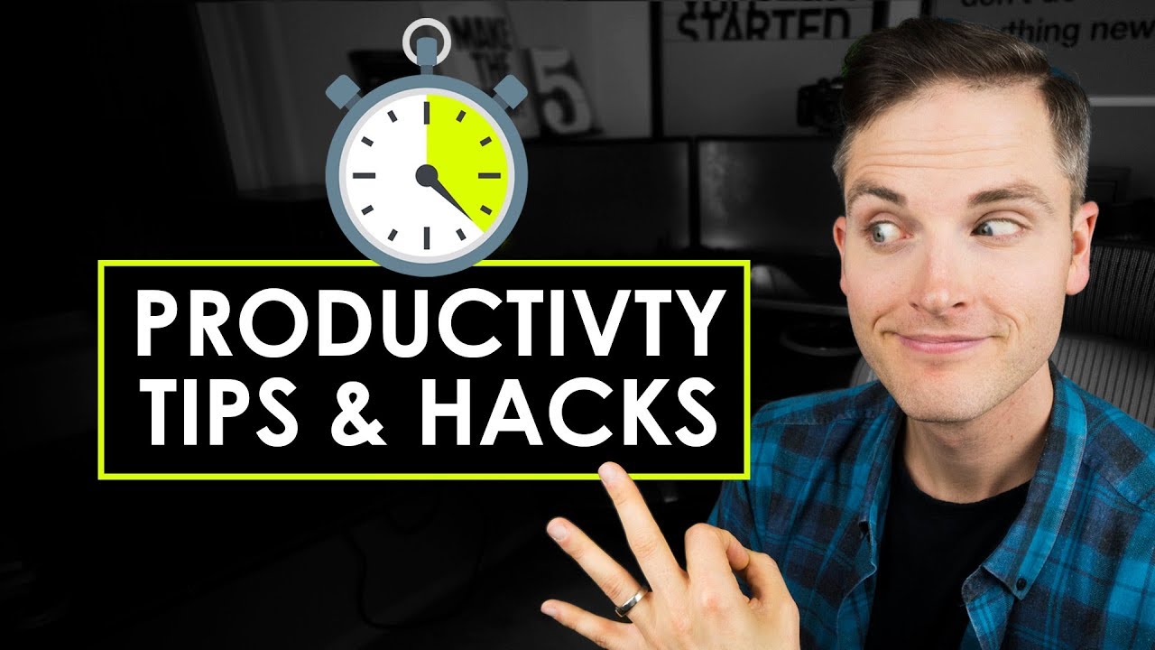 3 Productivity Hacks and Tips for Entrepreneurs youtube equipment needed