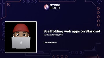 Starknet 🛠️ Scaffolding Web Apps on Starknet