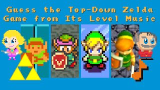 Guess the Top-Down Zelda Game from Its Level Music (Single-Player Games Only)