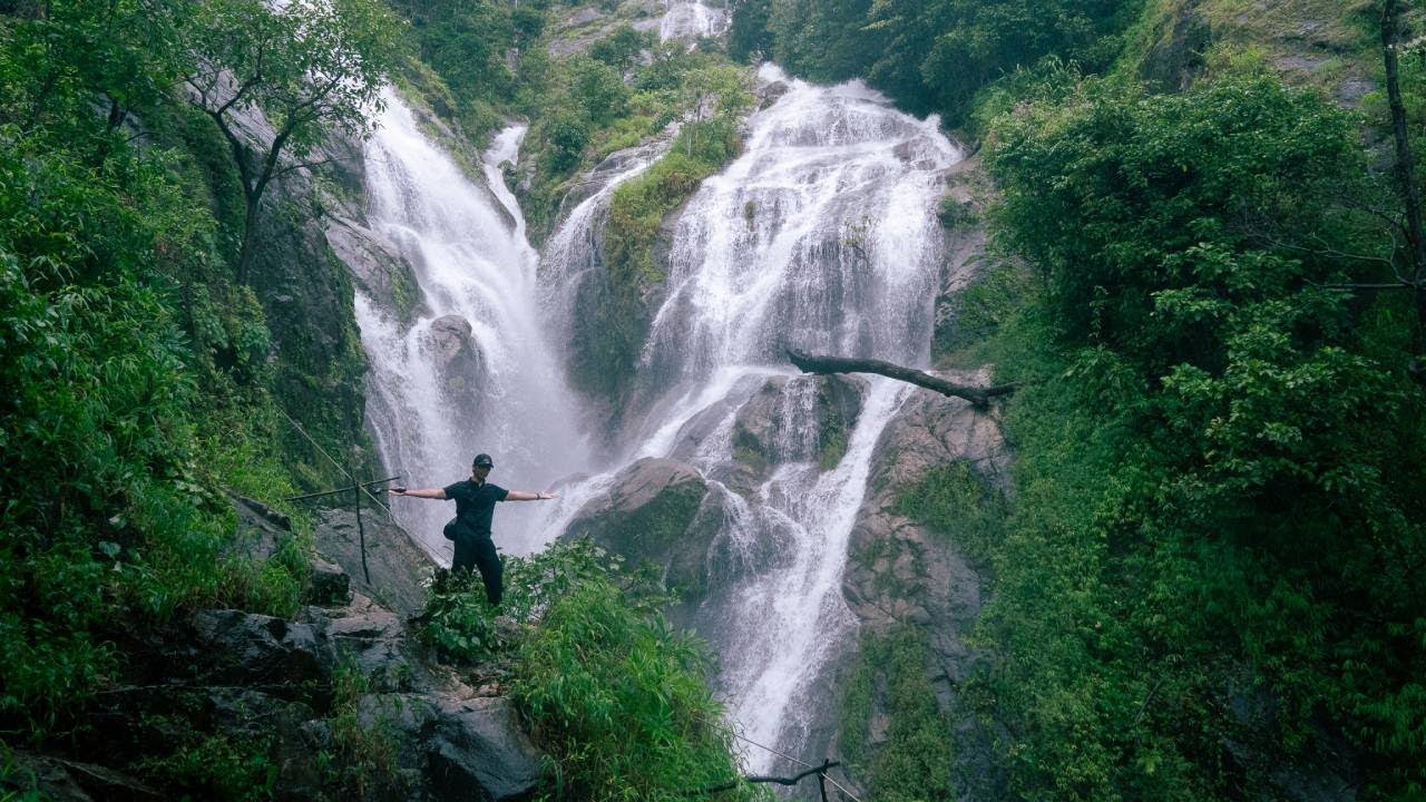 Pe To Lo Su (Heart Waterfall) to the Peak of Doi Ma Muang 30K in 4 Minutes | 4K
