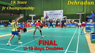 💥FINAL U19 BD💥Abhinav/Shaurya Vs Dev/Prabhu, UK State Jr & Sr Chmpionship 2026