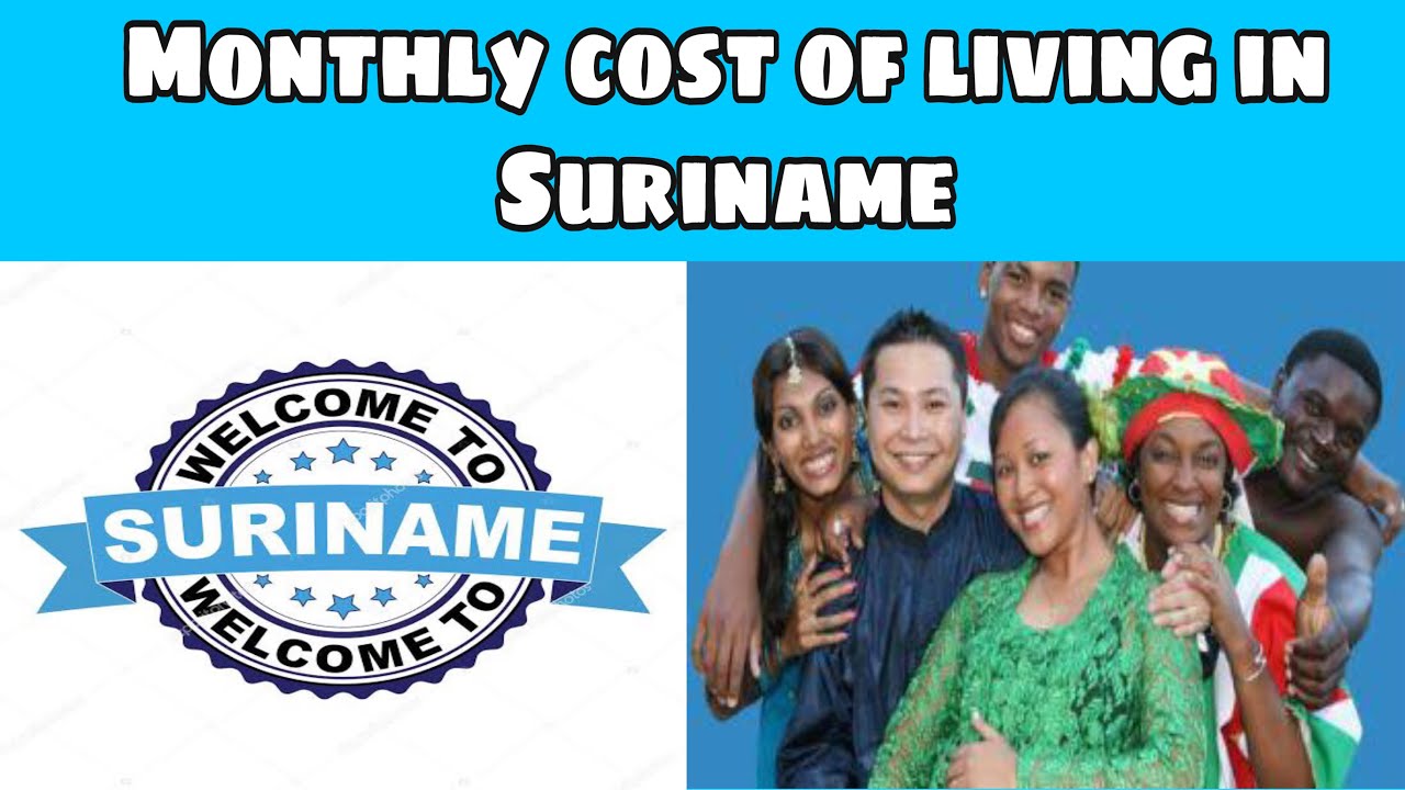 Monthly cost of living in Suriname || Expense Tv - YouTube
