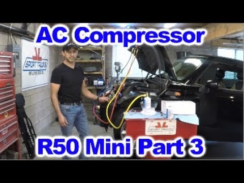 how-to-replace-ac-compressor-and-ac-drier-on-2003-mini-cooper-part-03