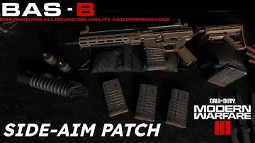 [Fallout 4] MW2023 BAS-B (SIG MCX Spear/XM7) - Side Aim Framework Patch