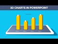 3D Graph on a tablet in PowerPoint | Convert 2D chart to 3D chart