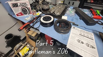 Corvette C6 Z06 ATI Balancer Install (Gentleman
