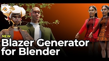 Blender - Generate Blazers and more - DivineCut v2.5.0 Update