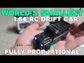 World's Smallest RC Drift Car!! | WSD CV-E87 1:64 RC Drift Car