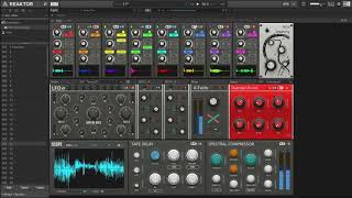 Octo Insanity - a sample based soundscape generator for Reaktor