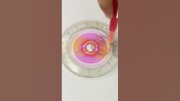 ASMR Spirograph Therapy for Ultimate Relaxation | Calming Visual Art! #spirograph #art #shorts #2024