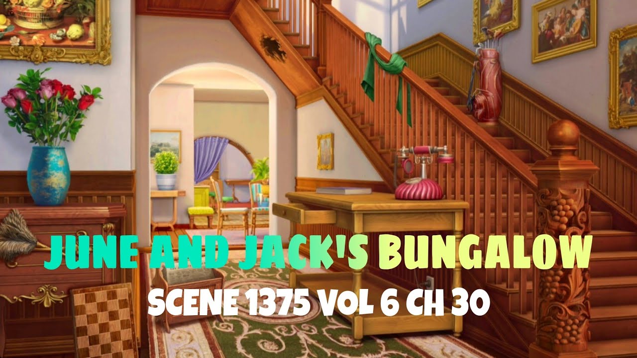 June's Journey Scene 1375 Vo 6 Ch 30 June & jack's Bungalow *Full ...