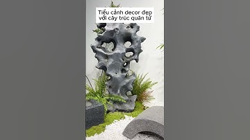 Mẫu Tiểu Cảnh Cây Trúc Quân Tử Nhân Tạo -  XanhVina