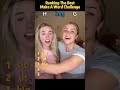 Ranking The Funniest Make A Word Challenge Moments#shorts #wordchallenge#couplechallenge #funny