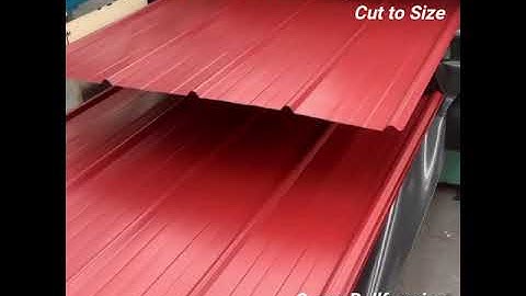 Roll Forming Machine - Roofing Sheet Making Machine +919829023969 #shorts