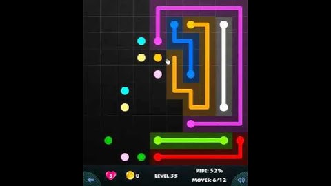 flow game facebook - 10 x 10 mania level 35 Connect the dots