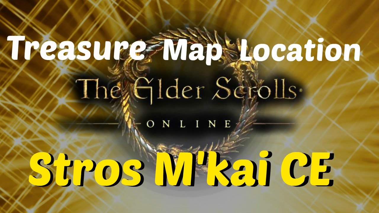 The Elder Scrolls Online Treasure Map Location Stros M'kai CE