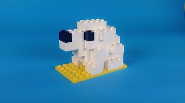 How To Make Lego POLAR BEAR- 10664 Lego Bricks and More Creative Tower Tutorial