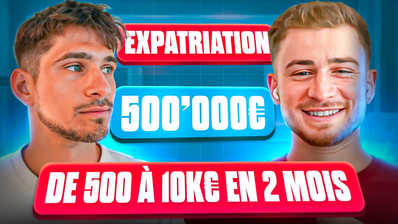 De 500€ à 10K/mois en 2 mois