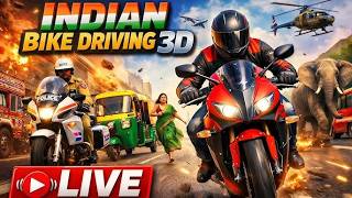 🚨Police vs Thief LIVE 😱 Full Crazy Chase in Indian Bikes Driving 3D screenshot 5